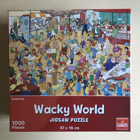 Wacky World : Nieuw. Lunchroom. 1000 stukjes.