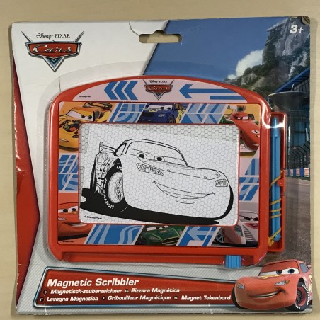 Cars : Magnetisch tekenbord. Nieuw. 17 cm. breed en 13 cm. hoog.