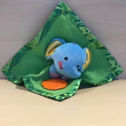 Fisher Price :  Knuffeldoekje.  Olifant.
