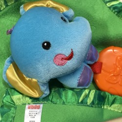 Fisher Price :  Knuffeldoekje.  Olifant.