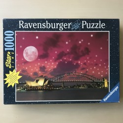Sydney bij nacht. Star Line : 1000 stukjes