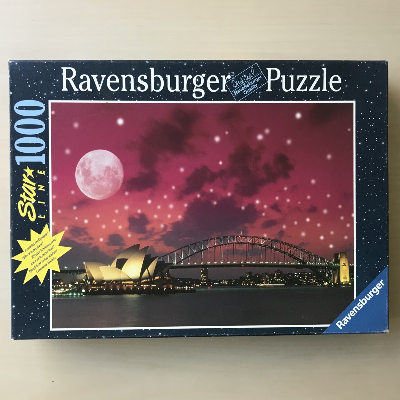 Sydney bij nacht. Star Line : 1000 stukjes