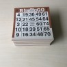 Bingo scorenblokje