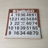 Bingo scorenblokje