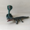 Krokodil en slang