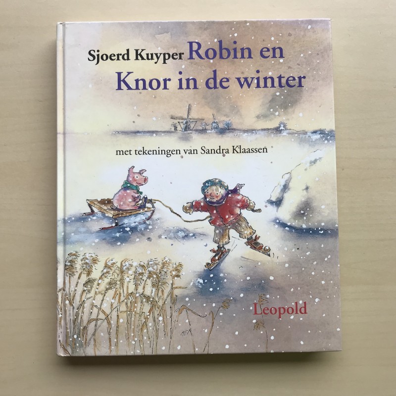 Robin en Knor in de winter