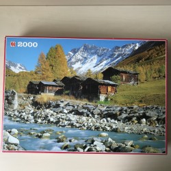 Lötschental Zwitserland. 2000 stukjes