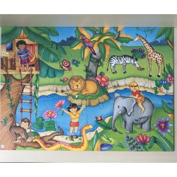 Selecta Exotica puzzel. 32 grote stukken