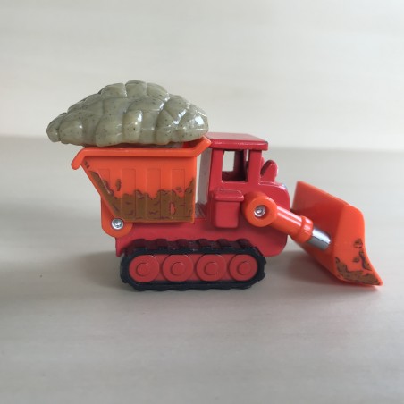 Bob de Bouwer : Muck, metaal.  Dak is 3,5 cm. hoog.