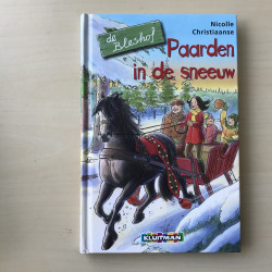 De Bleshof : Paarden in de sneeuw