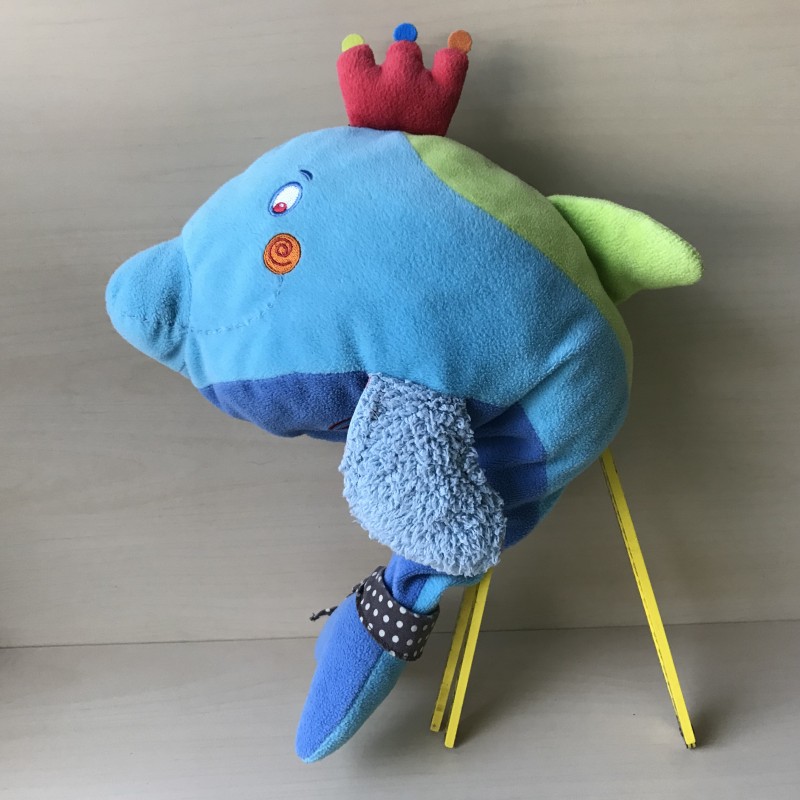 Handpop dolfijn van Dushi