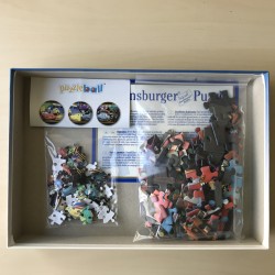 Cars puzzel 100 stukjes + puzzelball 54 stukjes