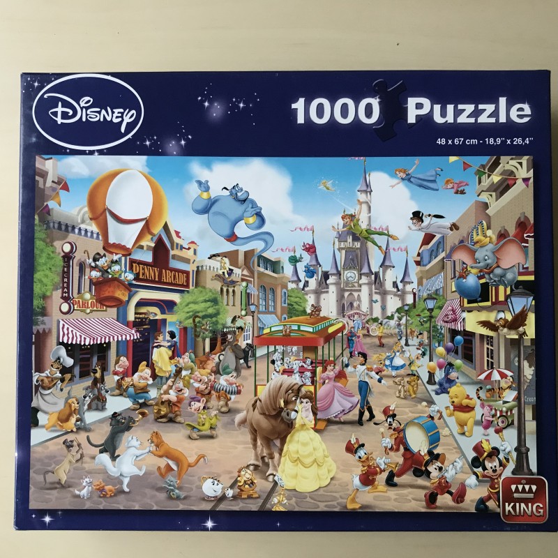 Disney Optocht : 1000 stukjes.