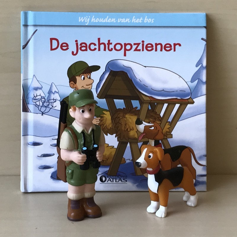 Wij houden van het bos : De jachtopziener met bijbehorende speelfiguren.
