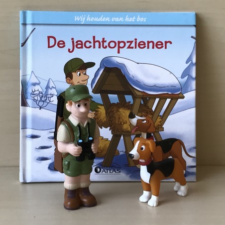 Wij houden van het bos : De jachtopziener met bijbehorende speelfiguren.