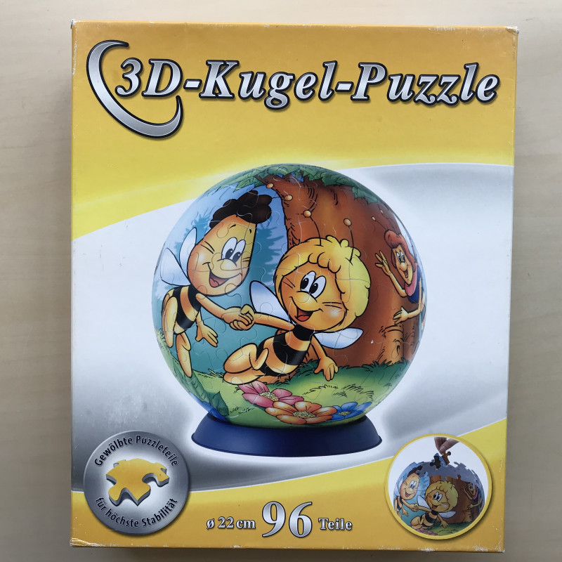 3D Puzzelbal Maya de Bij 96 stukjes