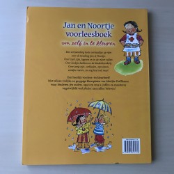 Jan en Noortje voorleesboek om zelf in te kleuren