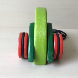 Houten trekkikker.