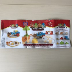 Mega Bloks : Dierensetje. Wood creations.