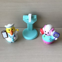 Fisher Price : Little People. Meetlat met 2 figuren. Set 130.