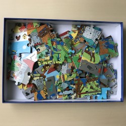 Djeco : Ridderkasteel. Zoek puzzel 54 stukjes