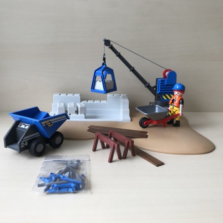 Playmobil : Bouwterrein. Set 6144.