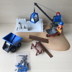Playmobil : Bouwterrein. Set 6144.