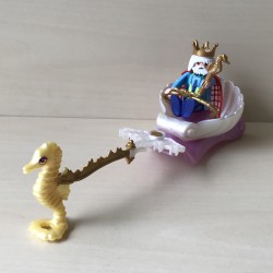 Playmobil : Zeemeerkoning met koets. Set 4815.