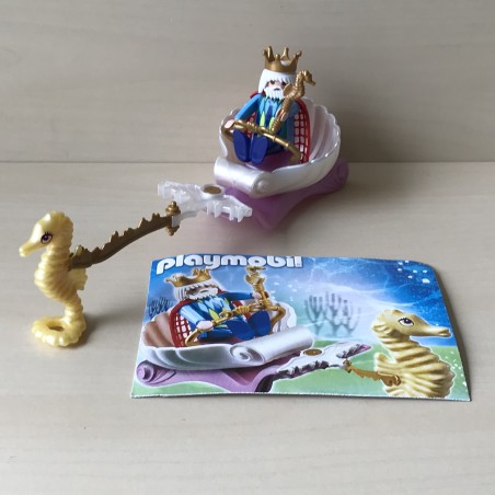 Playmobil : Zeemeerkoning met koets. Set 4815.