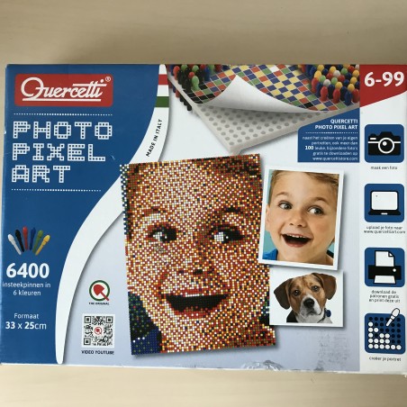 Photo pixel art