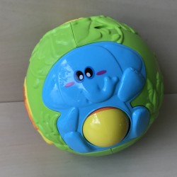 Chicco speelbal. Licht en geluid doet het niet