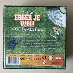 Het grote Erger Je Wel voetbalspel