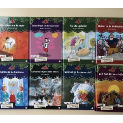 Serie van 8 boeken. Taptoe. Mysterieuze kinderboeken