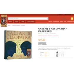 999 Games : Caesar & Cleopatra.