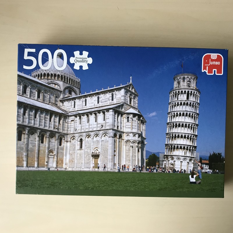 Toren van Pisa : 500 stukjes. Ongebruikt