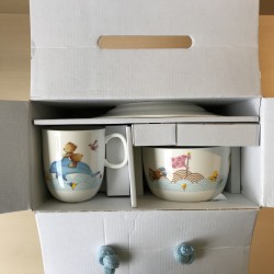 Kinderservies Villeroy & Boch. Ongebruikt. Happy as A bear