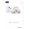Kinderservies Villeroy & Boch. Ongebruikt. Happy as A bear