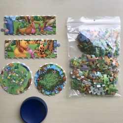 3D Junior Puzzelbal Winnie The Pooh.  96 stukjes