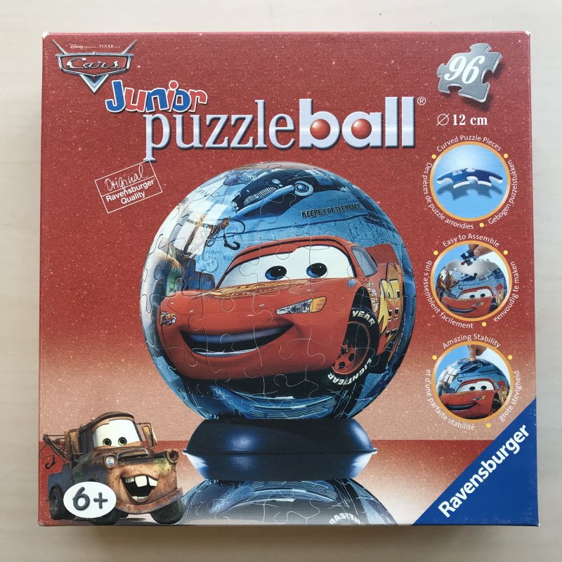 3D Puzzelbal Cars 96 stukjes