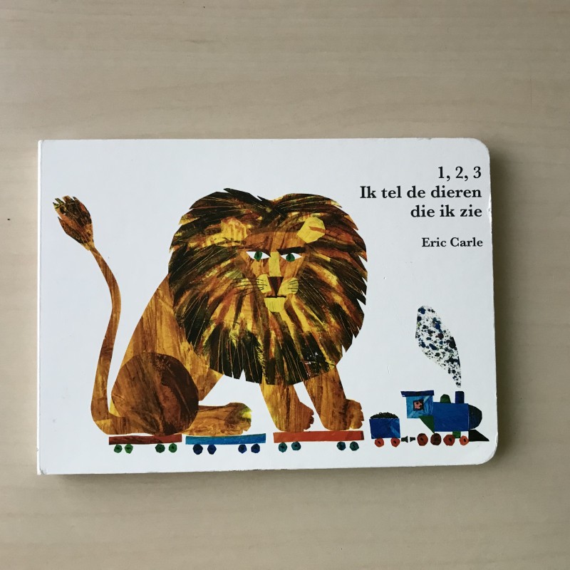 Eric Carle: 1,2,3 Ik tel de dieren en zie