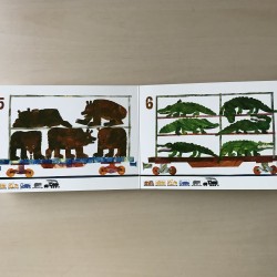 Eric Carle: 1,2,3 Ik tel de dieren en zie