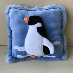 Kussen met pinguïn
