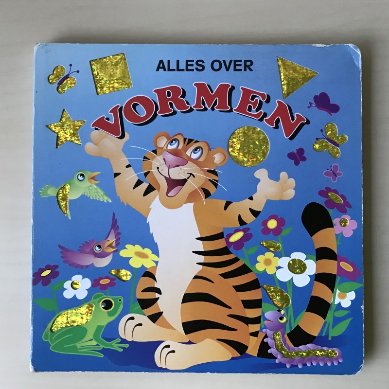 Alles over vormen.Glitterboek