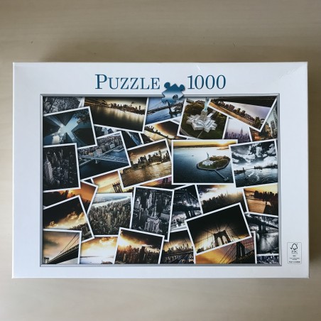 Op reis. Ongebruikt. 1000 stukjes.