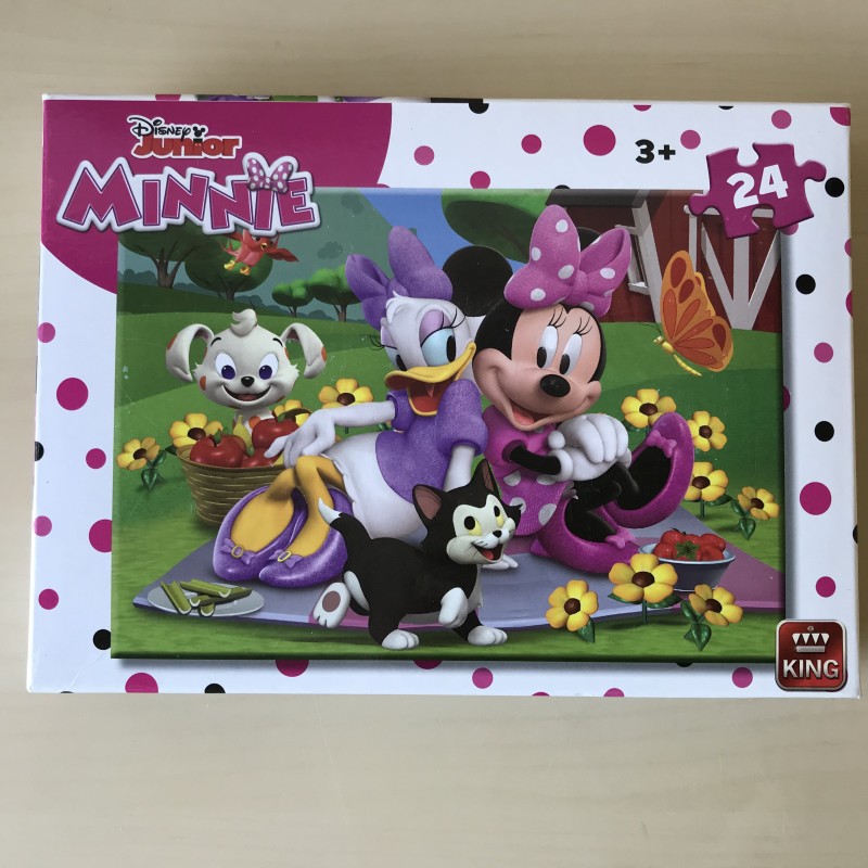 Disney junior. Minnie.  24 stukjes