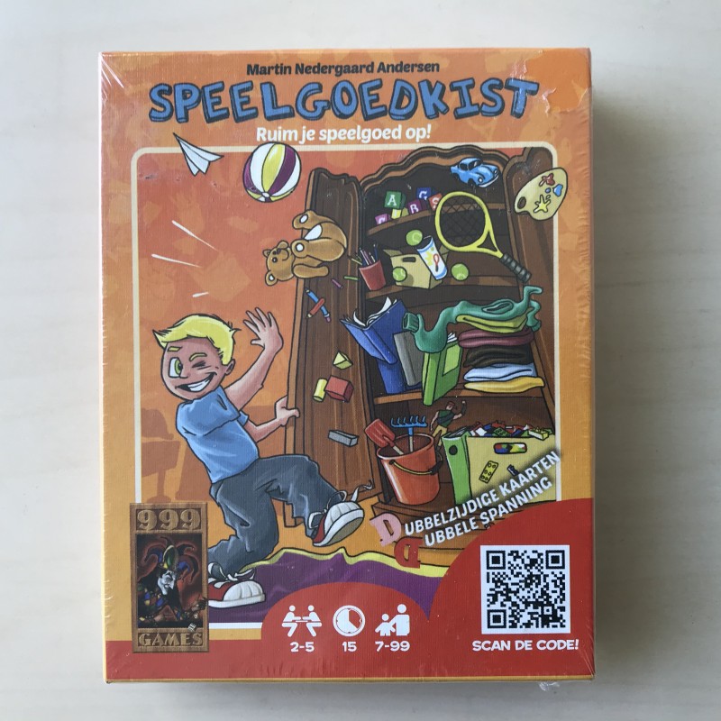 999 Games : Nieuw. Speelgoedkist, ruim je speelgoed op.