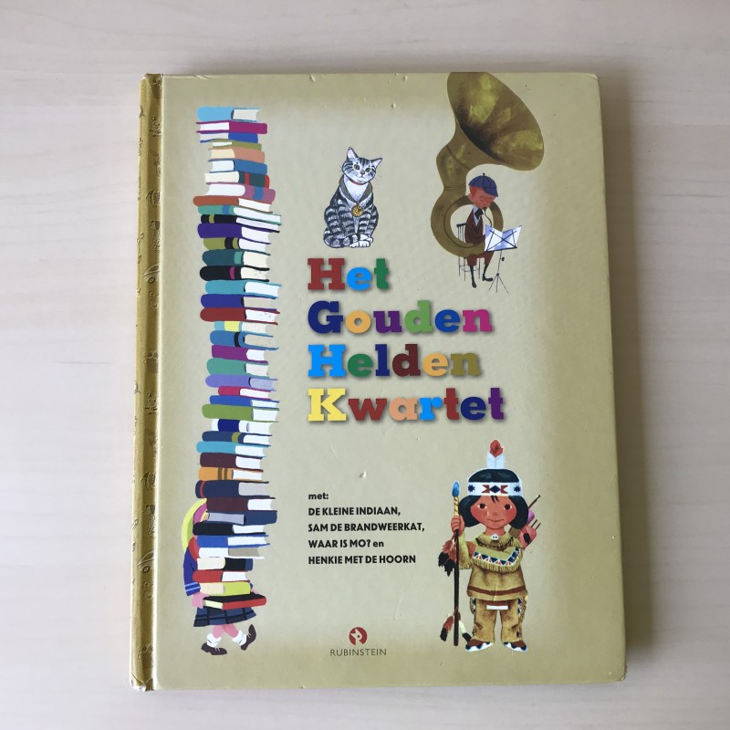 Gouden boekjes: Het gouden helden kwartet (4 titels )