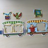 Bumba puzzel: Het speelgoedtreintje