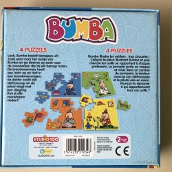 Bumba : 4 Beroepen puzzels. 4, 6, 9, 16 stukken.
