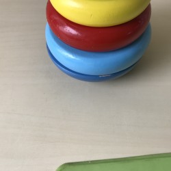 Houten stapeltoren